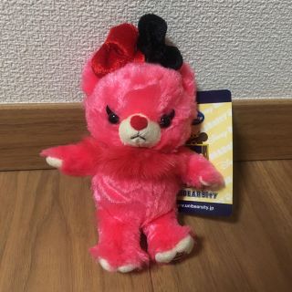 ディズニー(Disney)のユニベア レッドベリー キーチェーン(ぬいぐるみ)