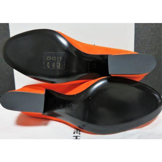 新品 PIERRE HARDY スエード パンプス 36 オレンジ イタリア製 新品 PIERRE HARDY スエード パンプス 36 オレンジ イタリア製