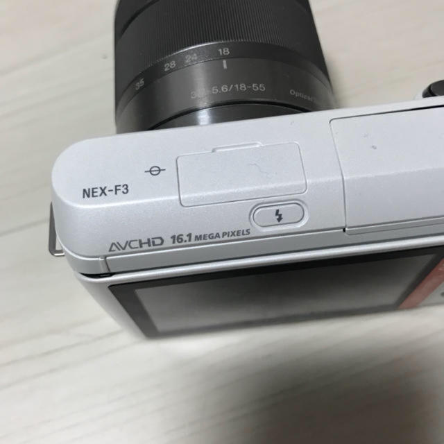 SONY(ソニー)のNEX-F3 一眼レフ スマホ/家電/カメラのカメラ(ミラーレス一眼)の商品写真