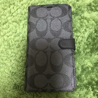 コーチ(COACH)の【土日限定大幅値下】iPhoneX/XS XR MAX COACH手帳型ケース(モバイルケース/カバー)