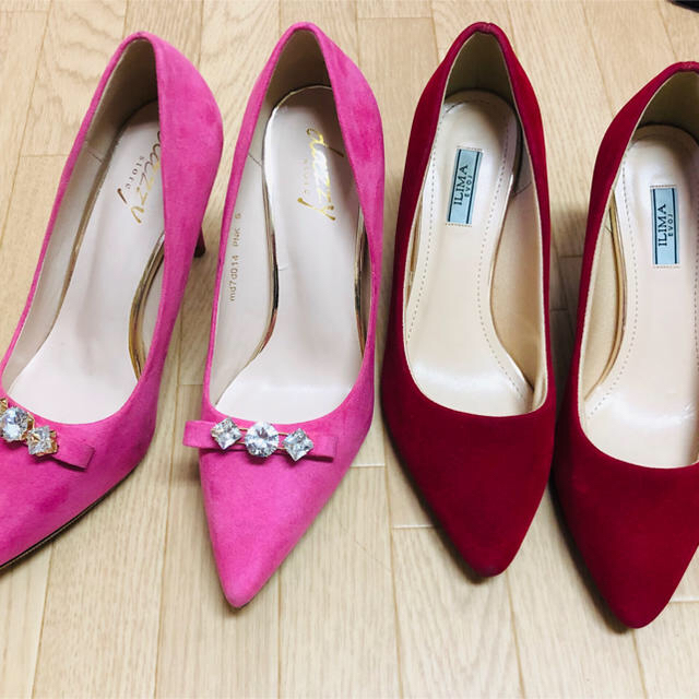 dazzy store(デイジーストア)のパンプス ピンクSサイズ レディースの靴/シューズ(ハイヒール/パンプス)の商品写真