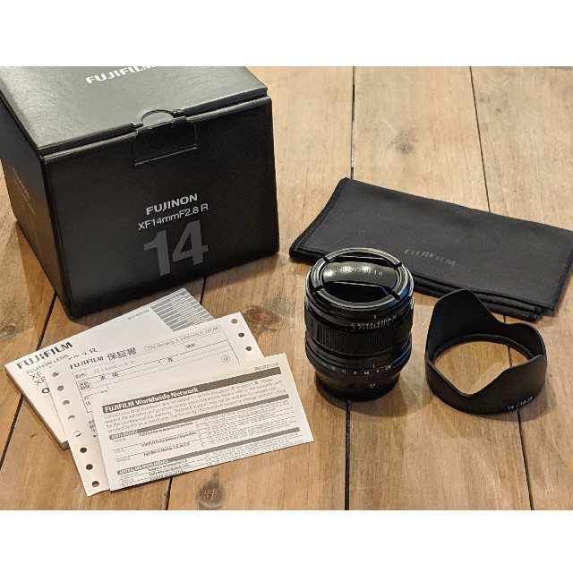 ブランド品専門の 富士フイルム - フジフィルム☆XF14mmF2.8R美品
