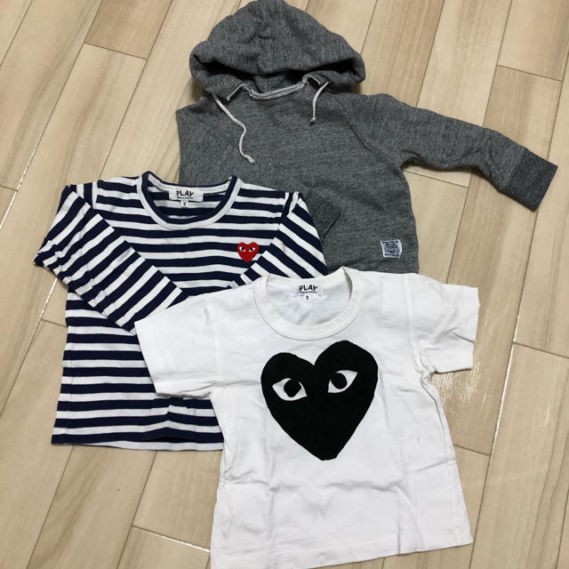 COMME des GARCONS(コムデギャルソン)の子供服18枚 キッズ/ベビー/マタニティのキッズ服女の子用(90cm~)(Tシャツ/カットソー)の商品写真