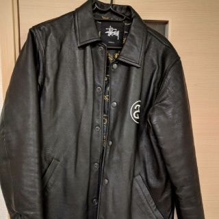 STUSSY 牛革 ジャケット