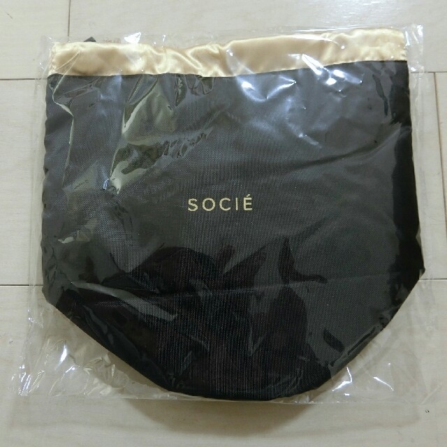 [新品]　SOCIE ソシエ　巾着型ポーチ　 コスメ/美容のコスメ/美容 その他(その他)の商品写真