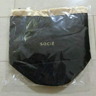 [新品]　SOCIE ソシエ　巾着型ポーチ　(その他)