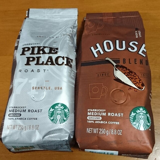 Starbucks Coffee(スターバックスコーヒー)の【値下げしました】スターバックス コーヒー豆 食品/飲料/酒の飲料(コーヒー)の商品写真