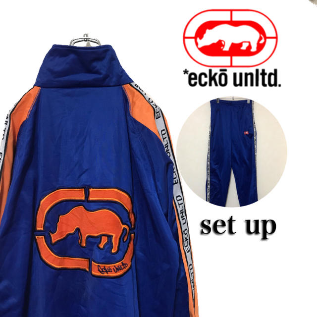 ECKO エコーアンリミテッド トラックトップ セットアップ ビッグロゴ