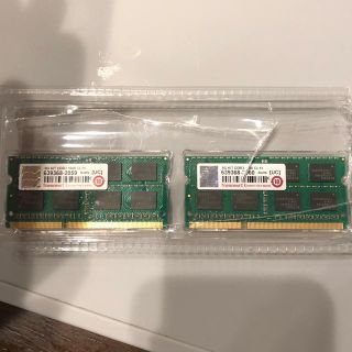 トランセンド(Transcend)のtranscend  4GB×2枚 8GB メモリ(PCパーツ)