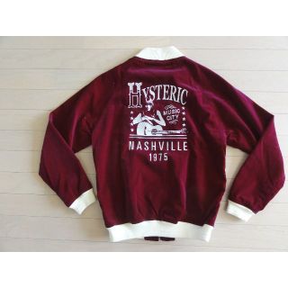 ヒステリックグラマー(HYSTERIC GLAMOUR)のHYSTERIC GLAMOUR NASHVILLE ブルゾン ワインレッド(ブルゾン)