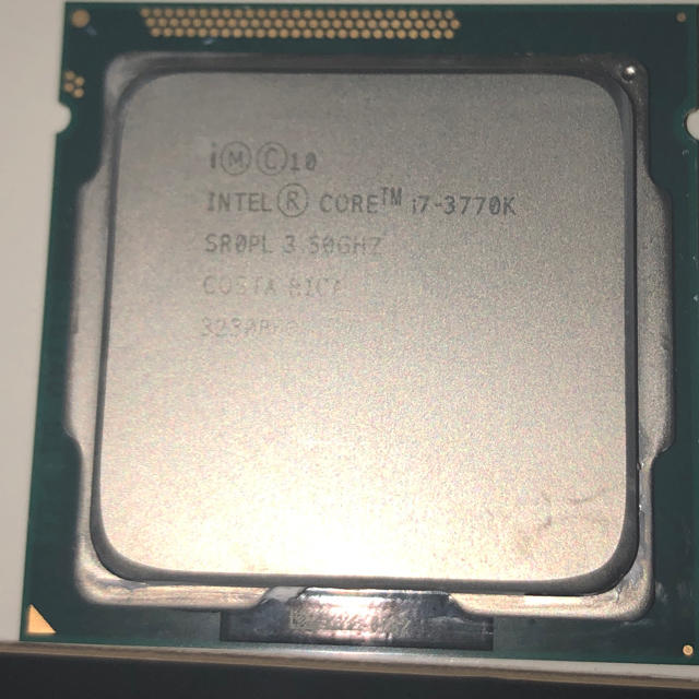 CPU i7-3770K