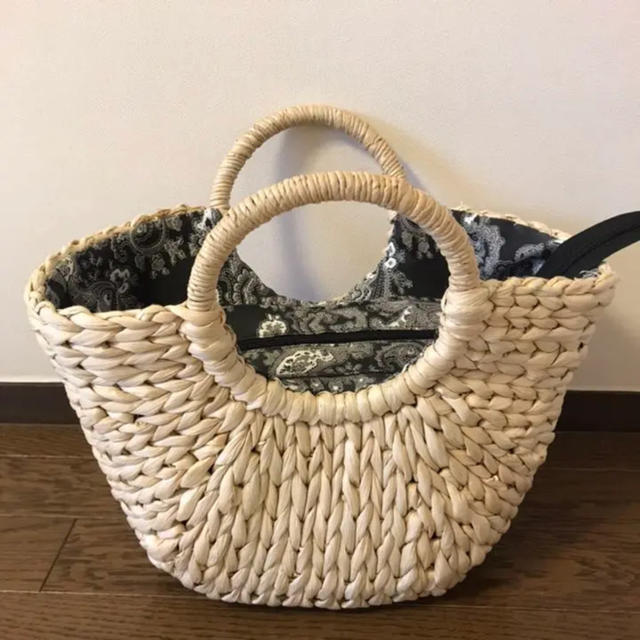 moussy(マウジー)のるるか様専用 moussyかごバック レディースのバッグ(かごバッグ/ストローバッグ)の商品写真