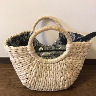 マウジー(moussy)のるるか様専用 moussyかごバック(かごバッグ/ストローバッグ)