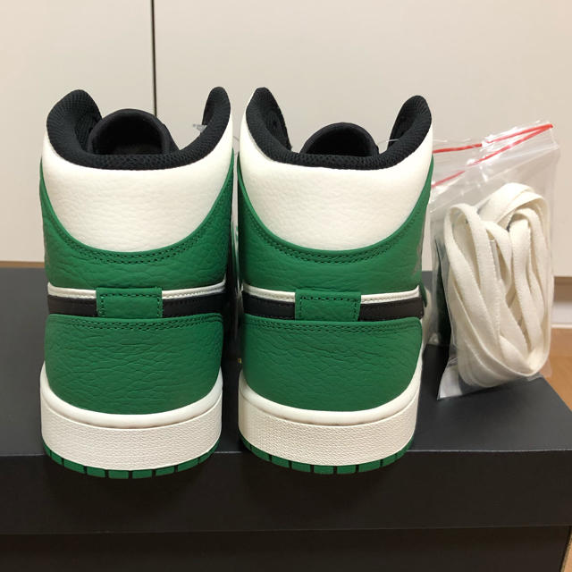 エアジョーダン1ミッド air jordan1 mid グリーン 27.5cm