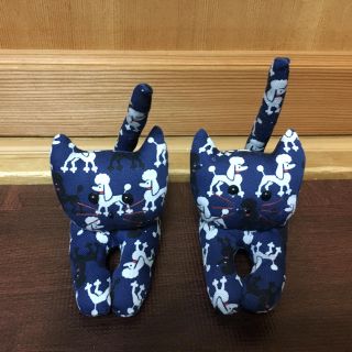 ハンドメイド ネコ 2匹(ぬいぐるみ)