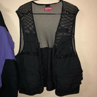 シュプリーム(Supreme)の希少サイズ supreme mesh cargo vest 18ss(ベスト)