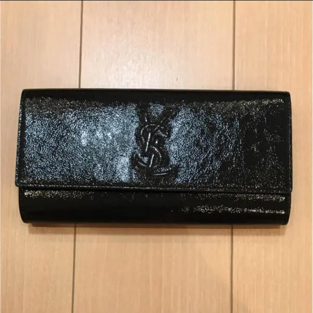 Saint Laurent - 新品♡イブサンローラン クラッチ バッグ パテント 黒の通販 by ストライプ's shop｜サンローランならラクマ