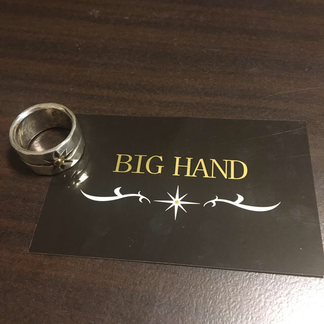 BIG HAND ビッグハンド SUNリング メンズのアクセサリー(リング(指輪))の商品写真