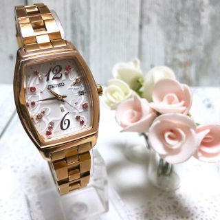 セイコー(SEIKO)の【希少】SEIKO ルキア ゴールド 1B22-0AP0 電波ソーラー 限定(腕時計)