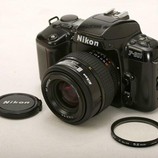 動作確認済 Nikon ニコン F-601 良品AFズームレンズ フィルター付