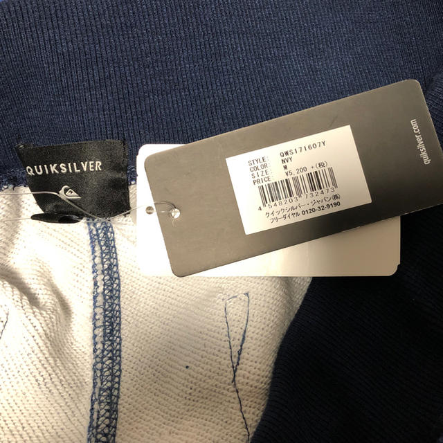 QUIKSILVER(クイックシルバー)のquiksilverクイックシルバースウェットハーフパンツ M寸 新品 素材良品 メンズのパンツ(ショートパンツ)の商品写真