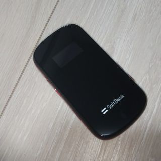 ソフトバンク(Softbank)のSoftbank モバイルルーターモバイルWi-FiポケットWi-Fi(PC周辺機器)