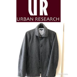 アーバンリサーチ(URBAN RESEARCH)のアーバンリサーチ マリンコート メルトン ショールカラー ダントン タイプ(ピーコート)