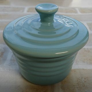 ルクルーゼ(LE CREUSET)のル・クルーゼ ラムカン(S)  Satin Blue(容器)