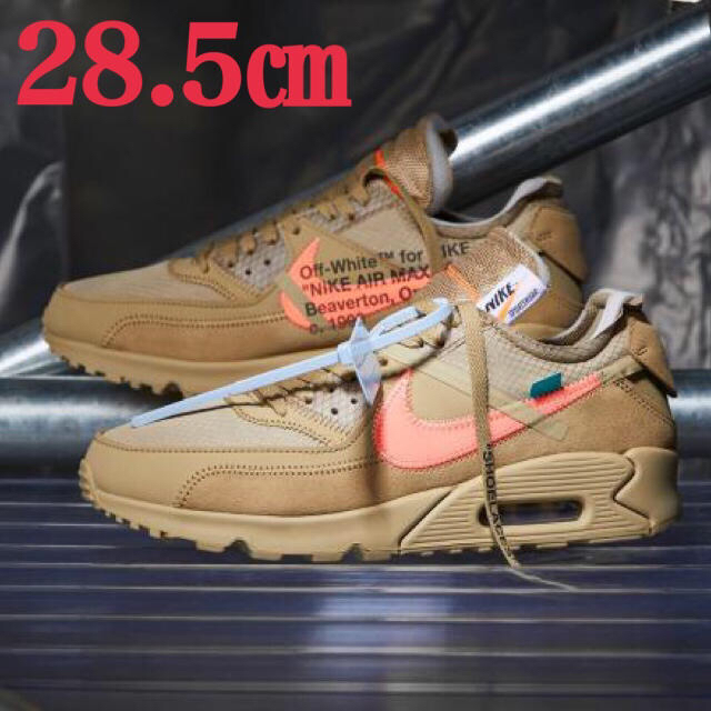 メンズOFF-WHITE × NIKE AIR MAX 90 DESERT