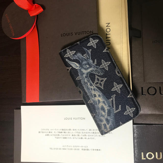 LOUIS VUITTON - 本物保証！限定デザイン！ルイヴィトン  フェリオiPhoneケースの通販 by aimer's shop｜ルイヴィトンならラクマ