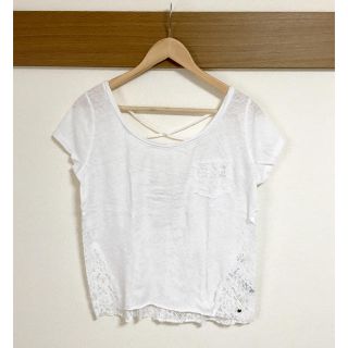 アバクロンビーアンドフィッチ(Abercrombie&Fitch)のレーストップス Tシャツ カットソー(Tシャツ(半袖/袖なし))