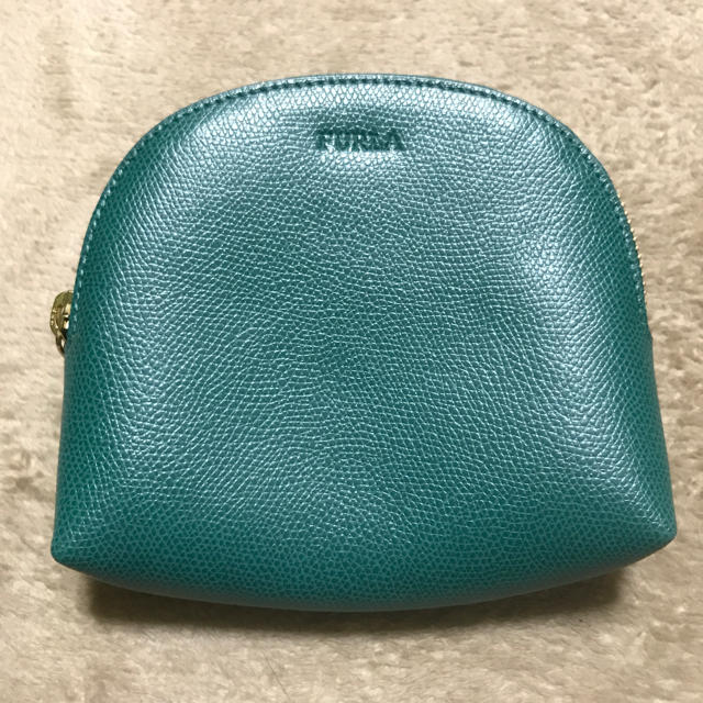 Furla(フルラ)のFURLA ポーチ グリーン 緑 レディースのファッション小物(ポーチ)の商品写真