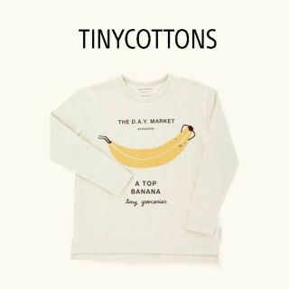 コドモビームス(こどもビームス)の限定お値下げ！tinycottons トップバナナ ロンT タイニーコットンズ(Tシャツ/カットソー)