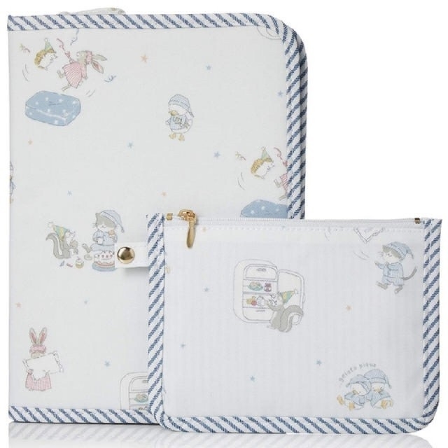 【73%OFF!】 gelato piqué 母子手帳ケース スヌーピー ブルー superior-quality.ru:443