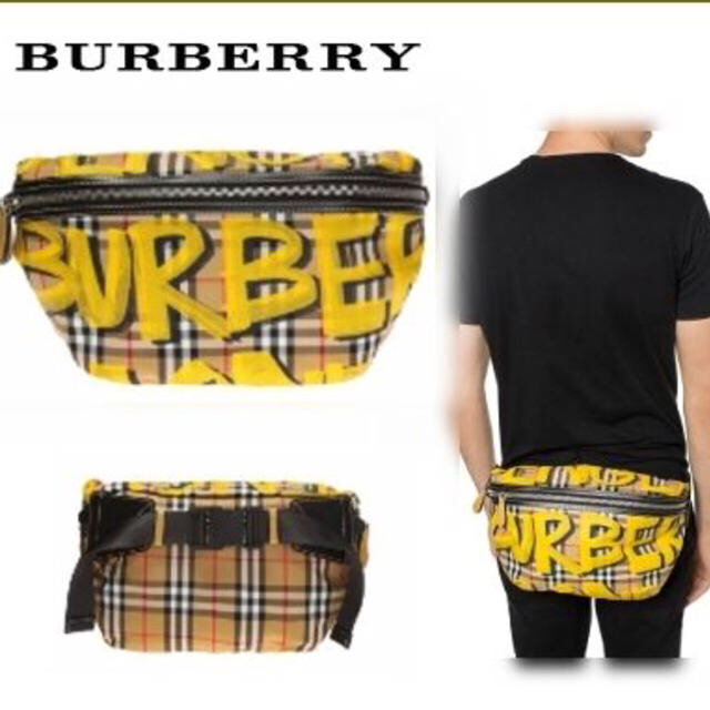 ウエストポーチ バッグ WEB限定セール BURBERRY Burberry 52％OFF グラフィック ウエストバッグ ウエストバッグ