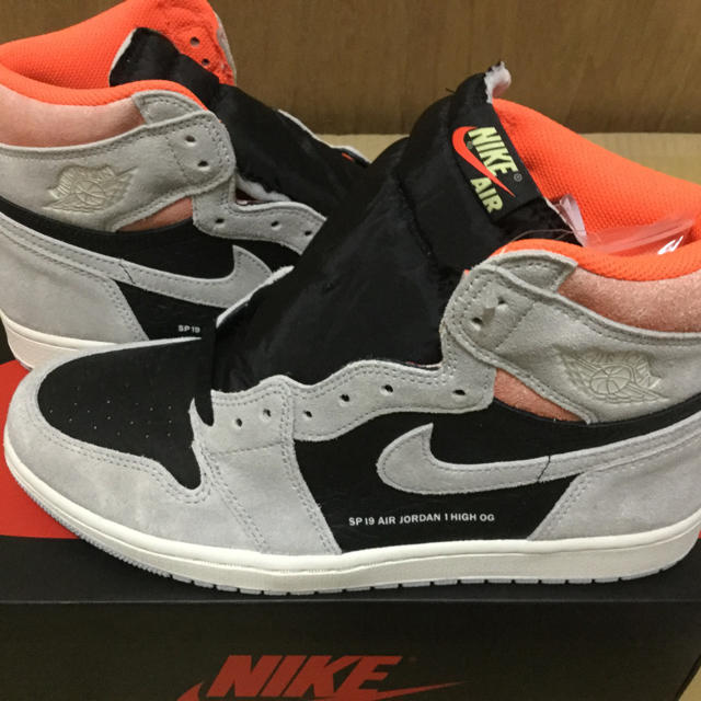 29 NIKE AIR JORDAN 1 OG natural grey 送料込