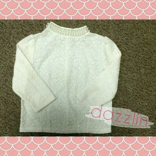 ダズリン(dazzlin)のdazzlin♡パールハイネックトップス(カットソー(長袖/七分))