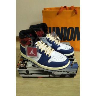 ナイキ(NIKE)のAIR JORDAN 1 RETRO HIGH NRG BLUE UNION(スニーカー)