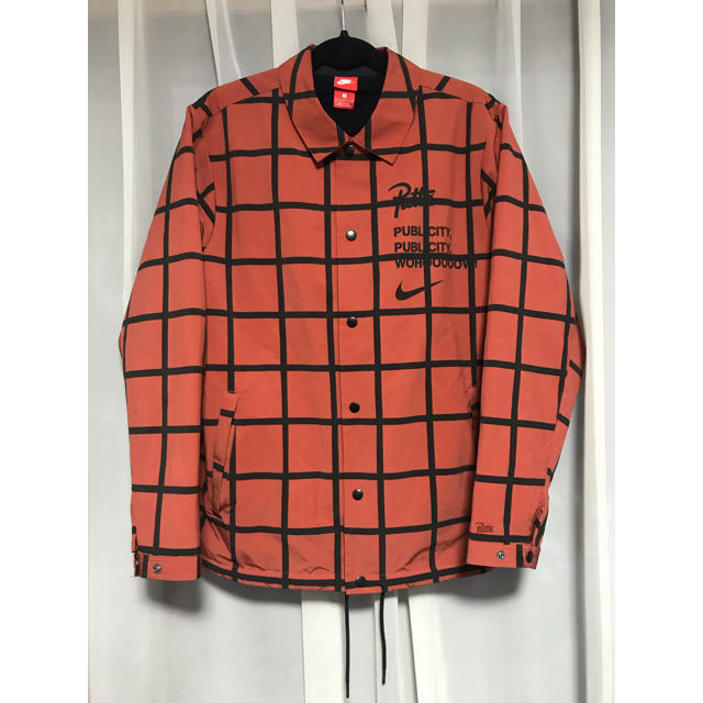 NIKE × PATTA COACH JACKET S 着用数回本体