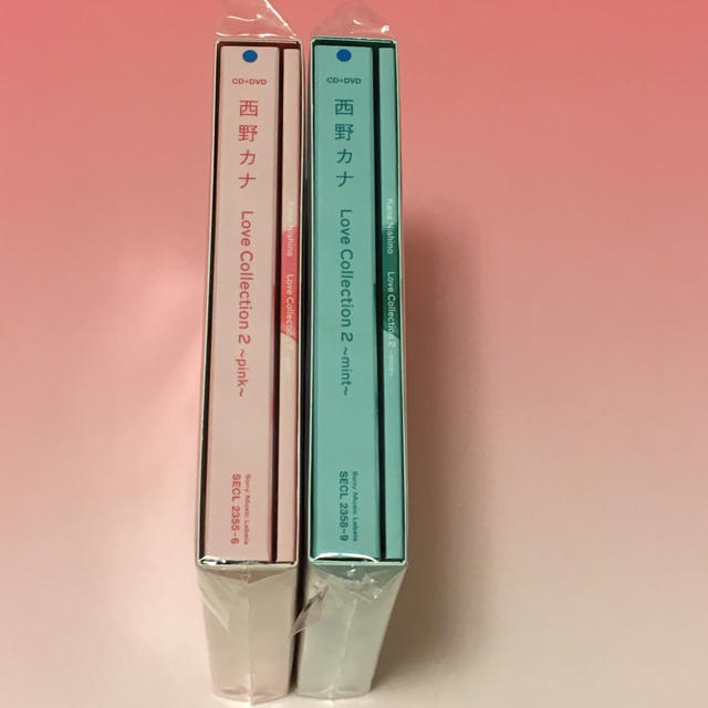 SONY(ソニー)の西野カナ Love Collection 2 pink mint 初回限定版 エンタメ/ホビーのCD(ポップス/ロック(邦楽))の商品写真