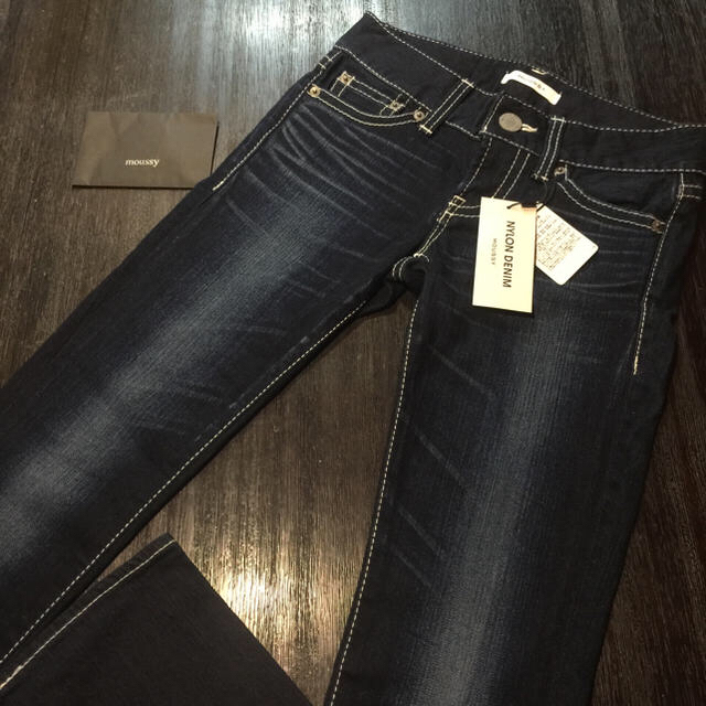 [新品] MOUSSY NYLON fit Straight Slim 24 1