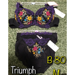 トリンプ(Triumph)のTriumph 天使のブラ ショーツ セット B80 M(ブラ&ショーツセット)