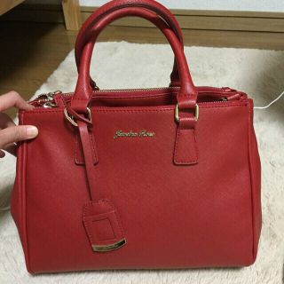 ジュエルナローズ(Jewelna Rose)の2Wayダブルファスナートート＊美品(ショルダーバッグ)