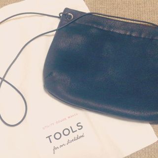 ツゥールズ(TOOLS)のTOOLS ショルダーバック ネイビー(ショルダーバッグ)