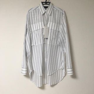 バレンシアガ(Balenciaga)のSTELLA McCARTNEY オーバーサイズストライプシャツ(シャツ)