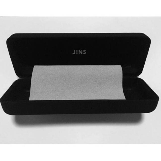 JINS(ジンズ)のJINS メガネケース 黒 レディースのファッション小物(サングラス/メガネ)の商品写真