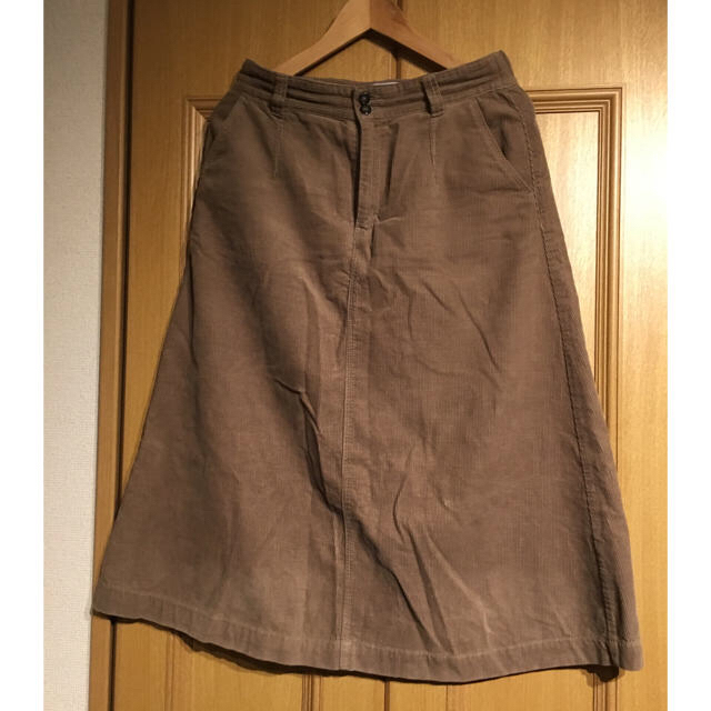 coen(コーエン)のCoen コーデュロイA型スカート レディースのスカート(ロングスカート)の商品写真