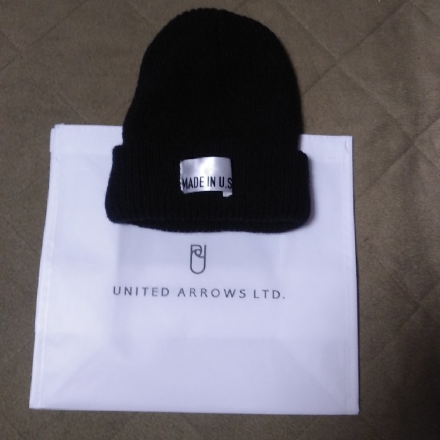 UNITED ARROWS(ユナイテッドアローズ)のUNITED　ARROWSニット帽 メンズの帽子(ニット帽/ビーニー)の商品写真