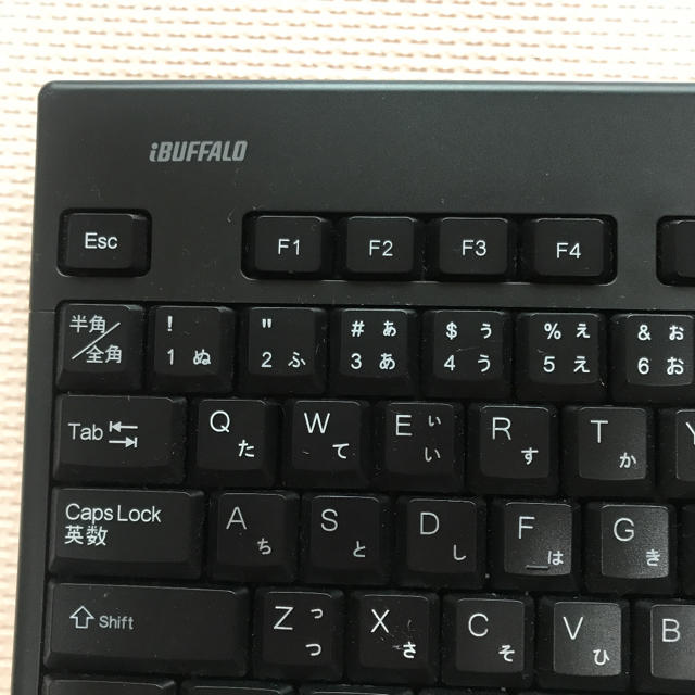 Buffalo(バッファロー)のちぃちょる様専用 バッファロー BUFFALO製 USBキーボード スマホ/家電/カメラのPC/タブレット(PC周辺機器)の商品写真