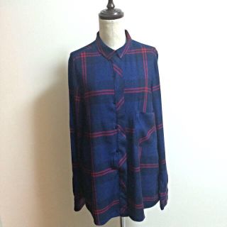 ザラ(ZARA)のZara チェックブラウス(シャツ/ブラウス(長袖/七分))